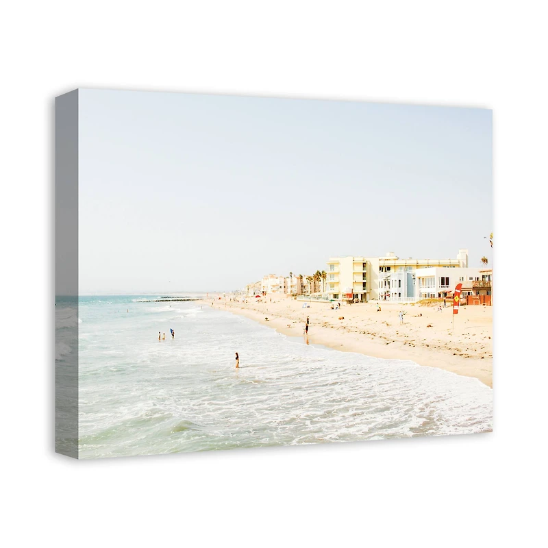 Beach People 20" x 16" Canvas Wall Art