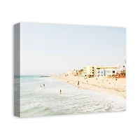 Beach People 20" x 16" Canvas Wall Art