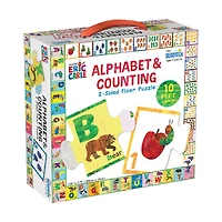 The World of Eric Carle Alphabet & Counting 26 Piece 2-Sided Floor Puzzle