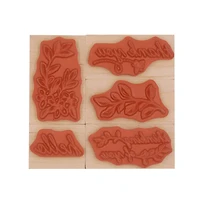 Floral Hello Wood Stamp Set by Recollections™