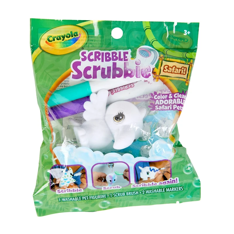 Assorted Crayola® Scribble Scrubbie™ Safari