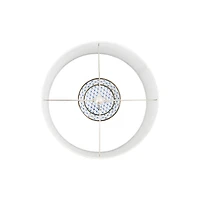 Hello Honey® 28" Indigo & White Ceramic Table Lamp