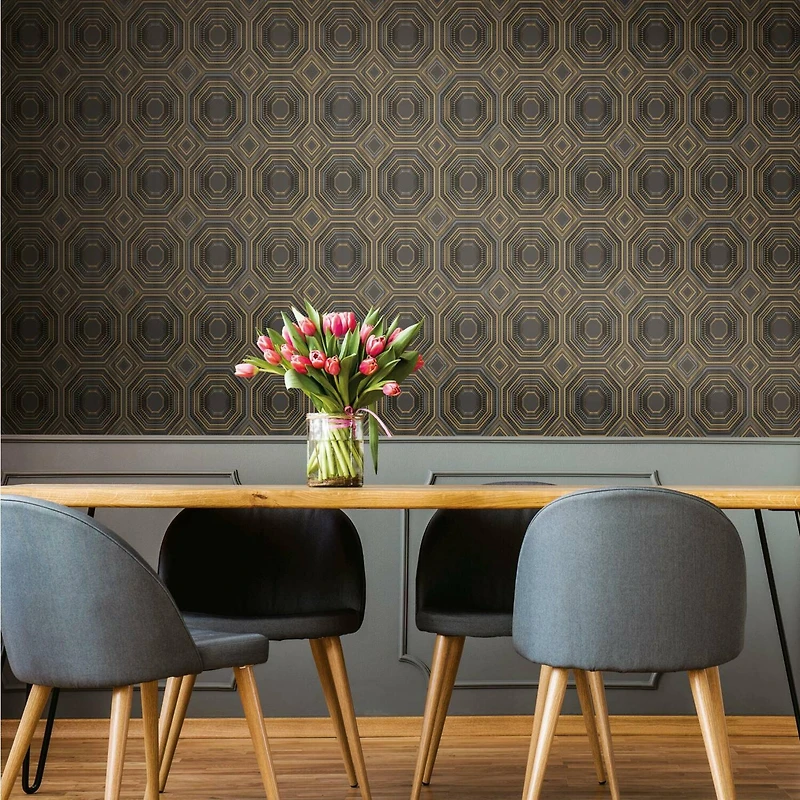 RoomMates Bees Knees Peel & Stick Wallpaper