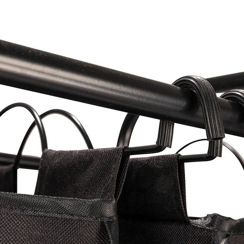 Household Essentials 4-Bag Rolling Laundry Sorter Cart