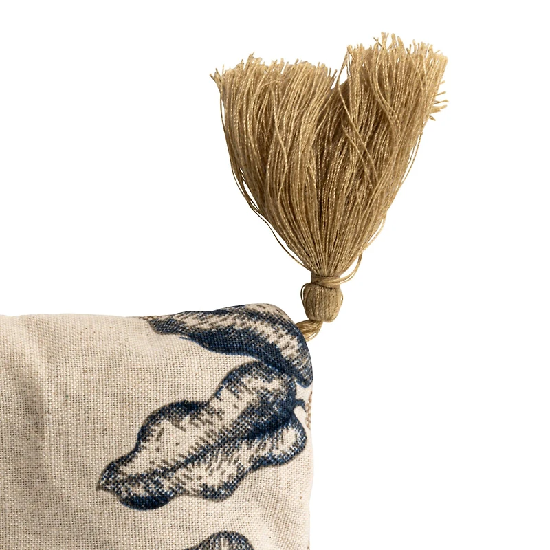 Hello Honey® 14.5" Blue & White Chair Cushion