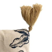 Hello Honey® 14.5" Blue & White Chair Cushion