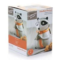 Gibson Home® Woodland Raccoon Durastone Cookie Jar