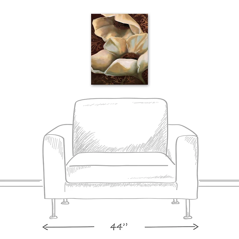 Magnolia Close Up 16" x 20" Canvas Wall Art