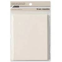 Ivory Cards & Envelopes by Recollections™, 4.25" x 5.5"
