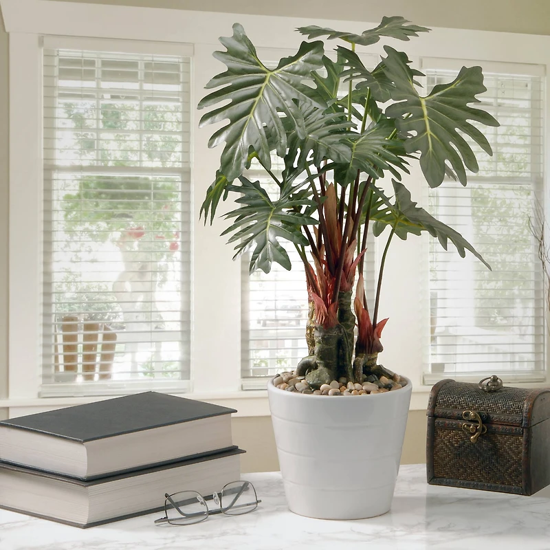 21" Garden Accents Philodendron Flower