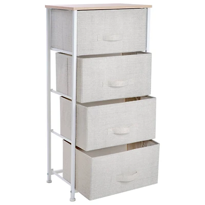 Simplify Beige Drawer Storage Chest