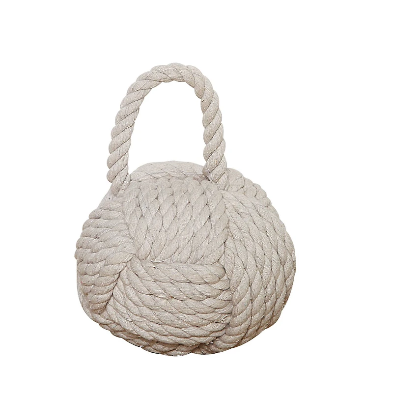 Hello Honey® 6.25" Rope Knot Cotton Door Stop