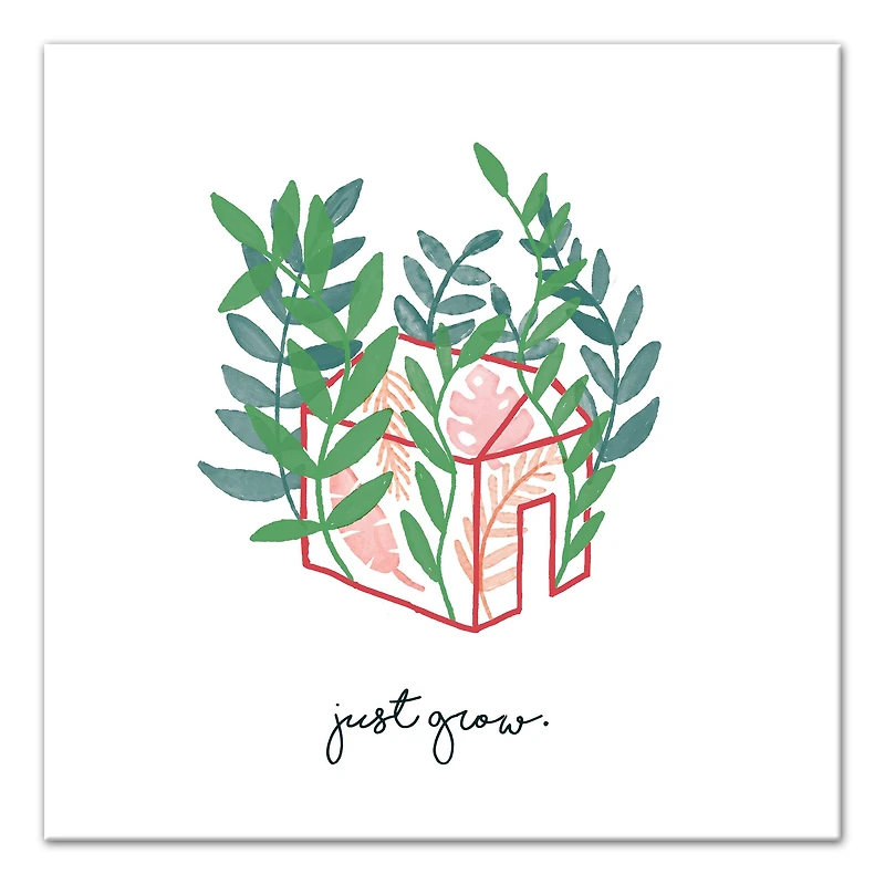 Greenhouse Canvas Wall Art