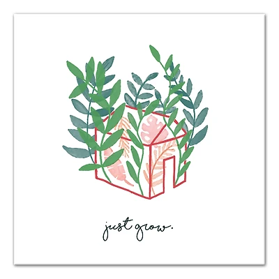 Greenhouse Canvas Wall Art