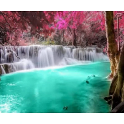 Sparkly Selections Waterfall in the Woods Diamond Painting Kit