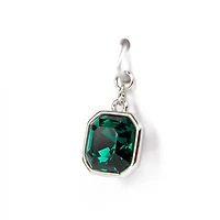 Emerald Green Austrian Crystal Imperial Cut Charm by Bead Landing™
