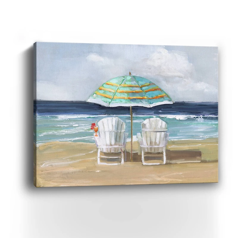 Two's Cpmpany Canvas Giclee