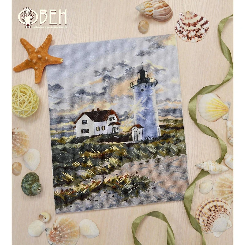 Oven Coastal Lighthouse Cross Stitch Kit