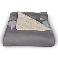 Gnome For Holidays 50x60 Sherpa Fleece Blanket
