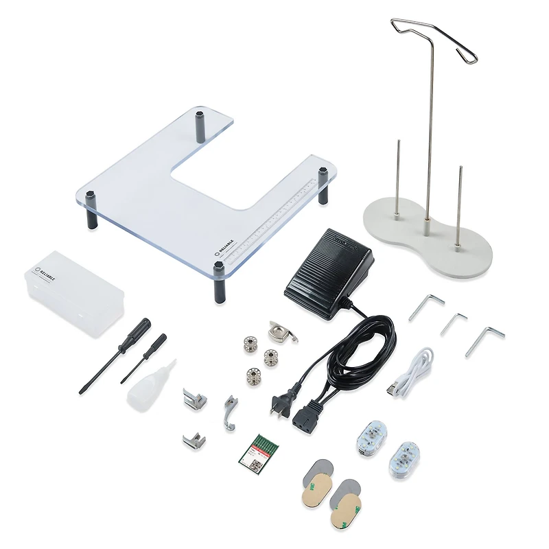 Barracuda™ Fit 500BZ Zig-Zag Portable Walking Foot Sewing Machine for Heavy Material