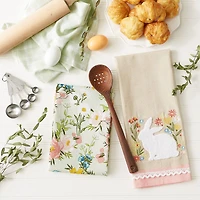 DII® Spring Bouquet Bunny Dishtowel Set