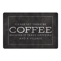 18" x 27" Coffee Caffeine Village Floor Mat