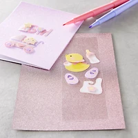 12 Pack: Baby Girl Dimensional Stickers by Recollections™