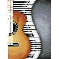 Diamond Dotz® Intermediate Classical Jazz Pre-Framed Diamond Painting Kit