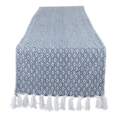 DII® 72" French Blue Mini Diamond Table Runner
