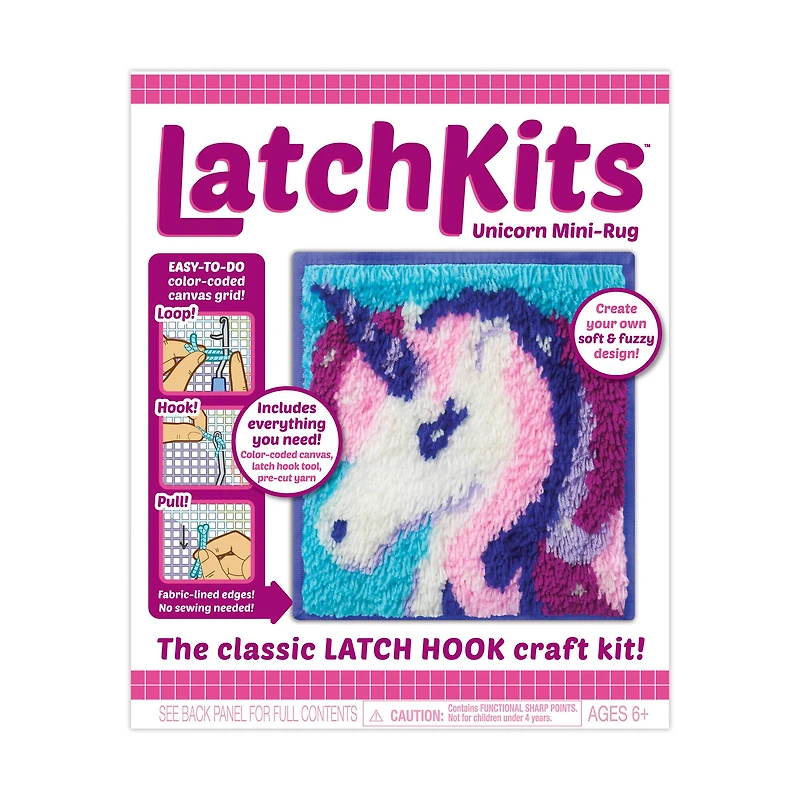 LatchKits Unicorn Mini-Rug