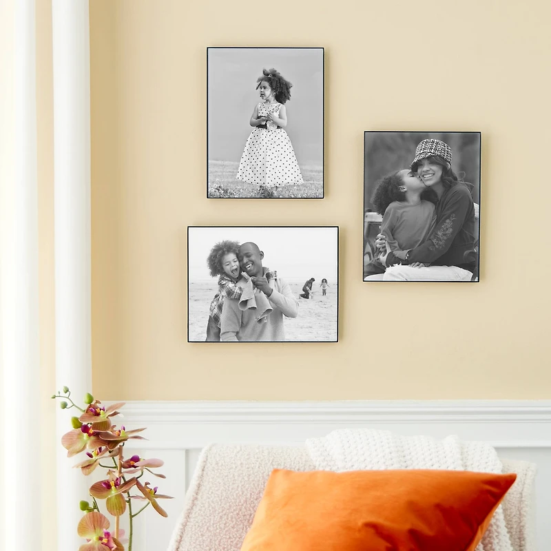 3 Pack Basics 8.5" x 11" Black Frames by Studio Décor®