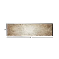 Brown Glam Abstract Canvas Wall Art