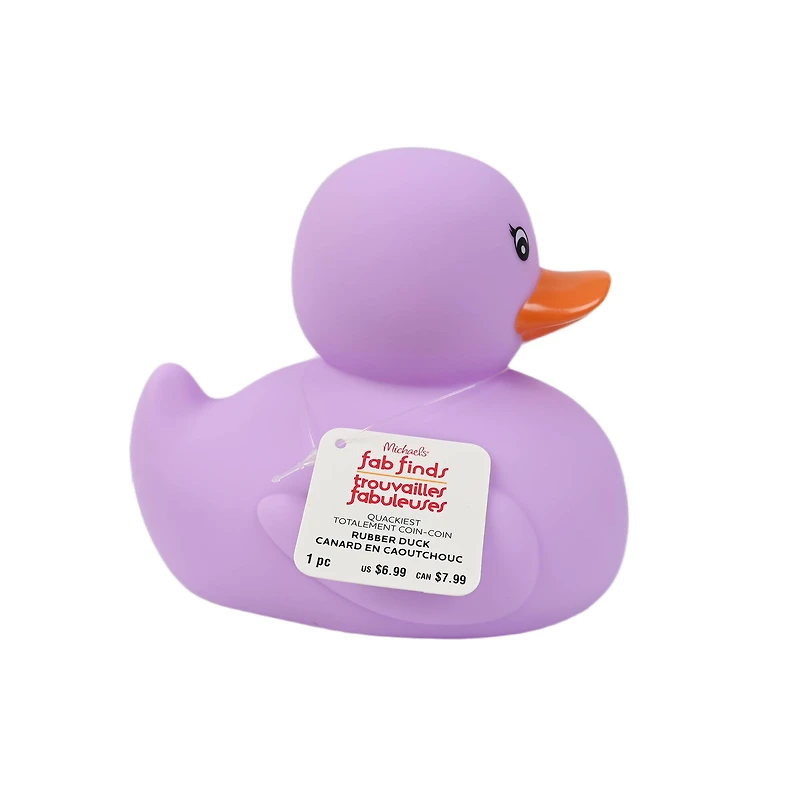Assorted 6" Rubber Duck, 1pc. by Fab Finds