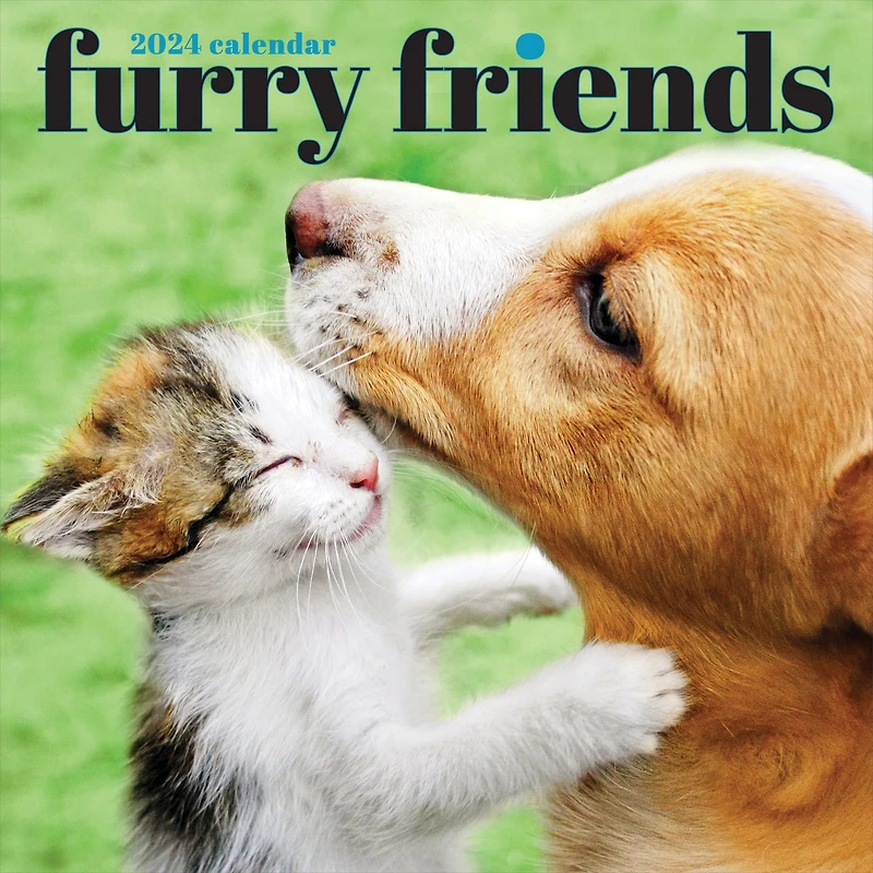 TF Publishing Furry Friends Wall Calendar