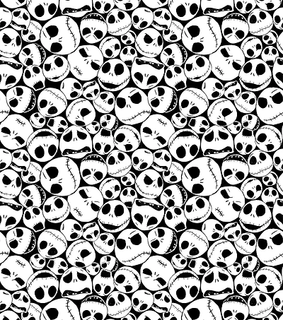 Disney® Nightmare Before Christmas Packed Jack Cotton Fabric
