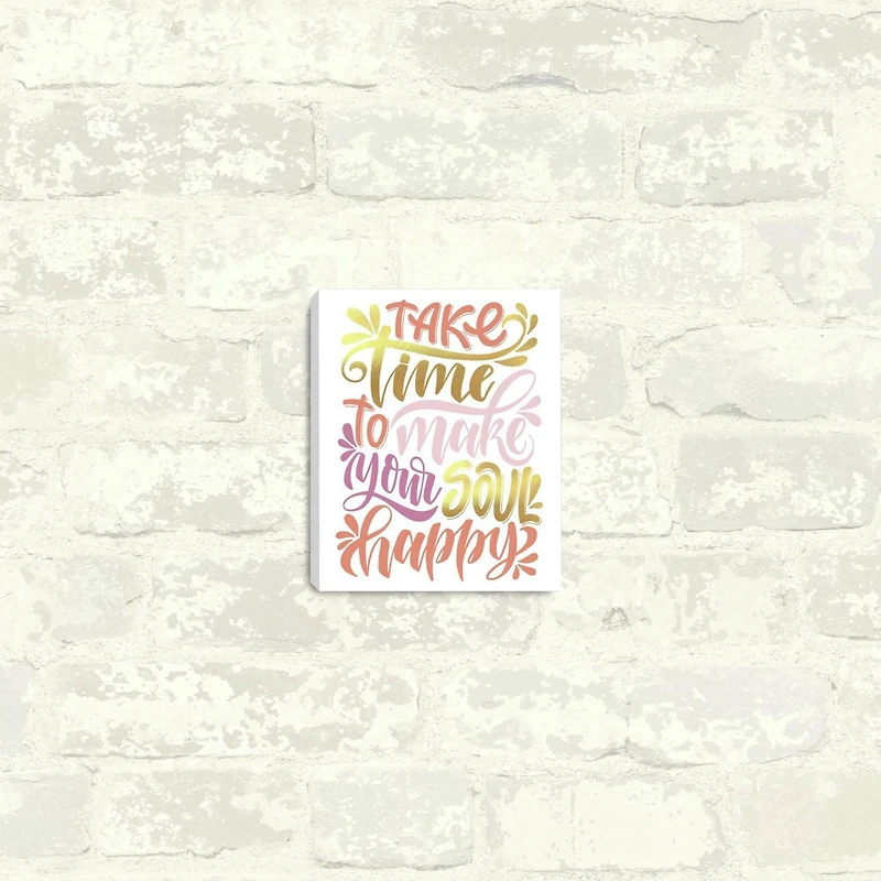 RoomMates Soul Happy Canvas Wall Art