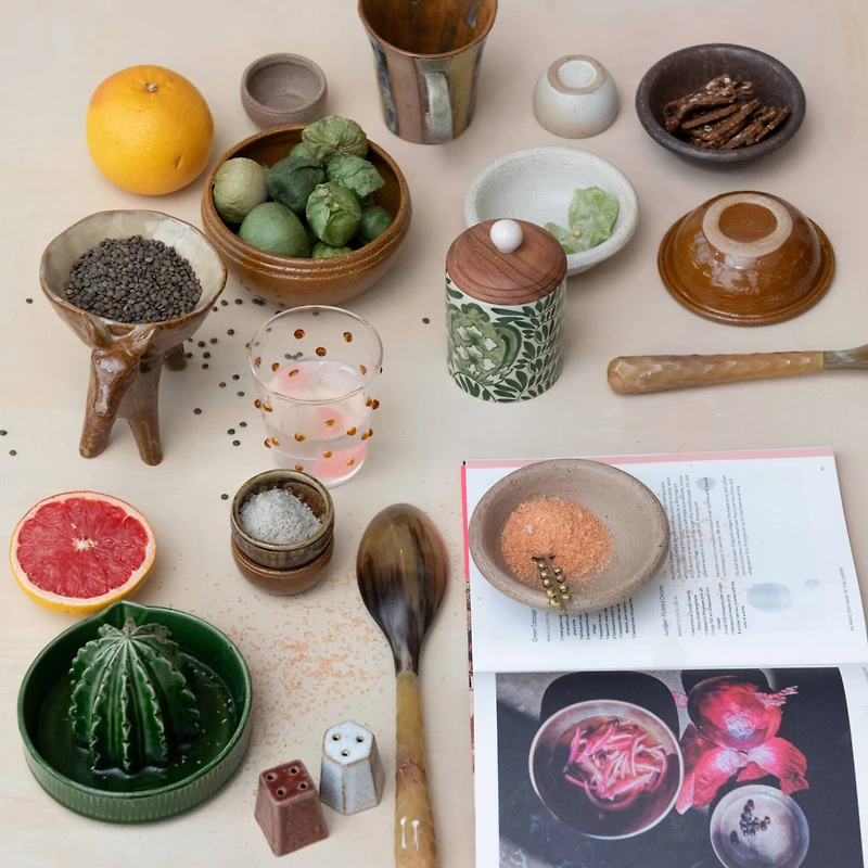 Hello Honey® 5" Earthen Hues Stoneware Bowl Set