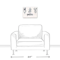 Gather 14" x 11" Canvas Wall Art