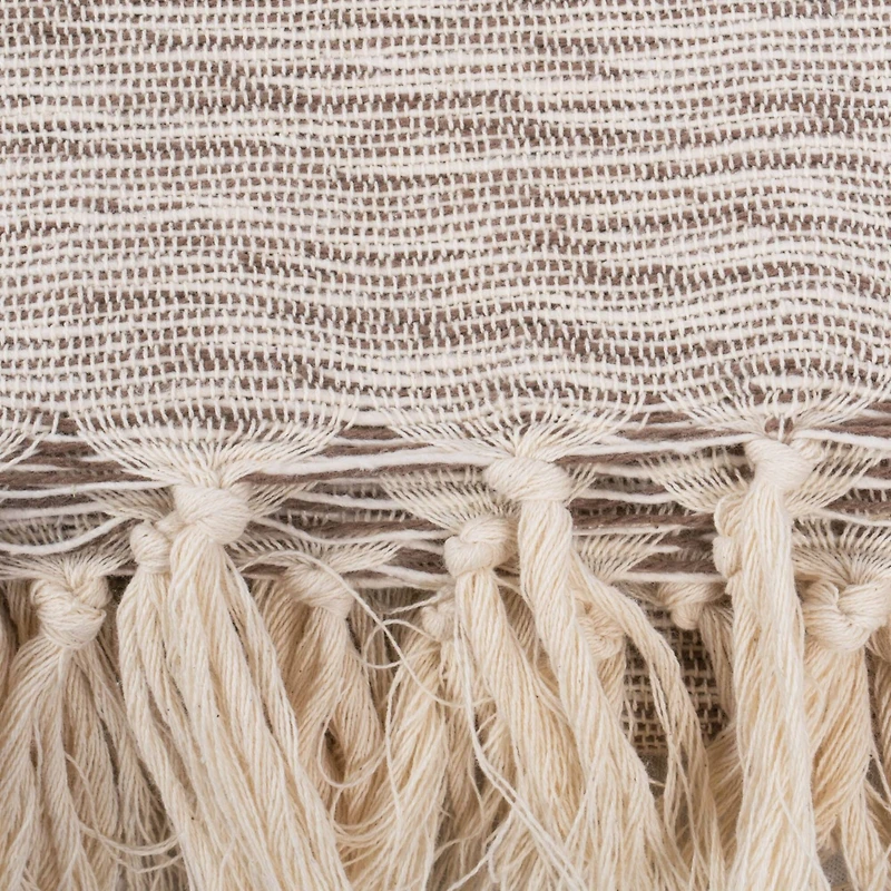 DII® Brown Variegated Throw