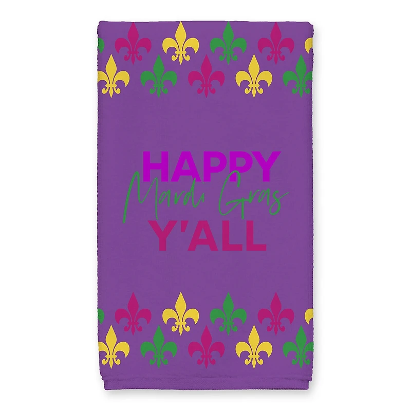 Happy Mardi Gras Tea Towel Set