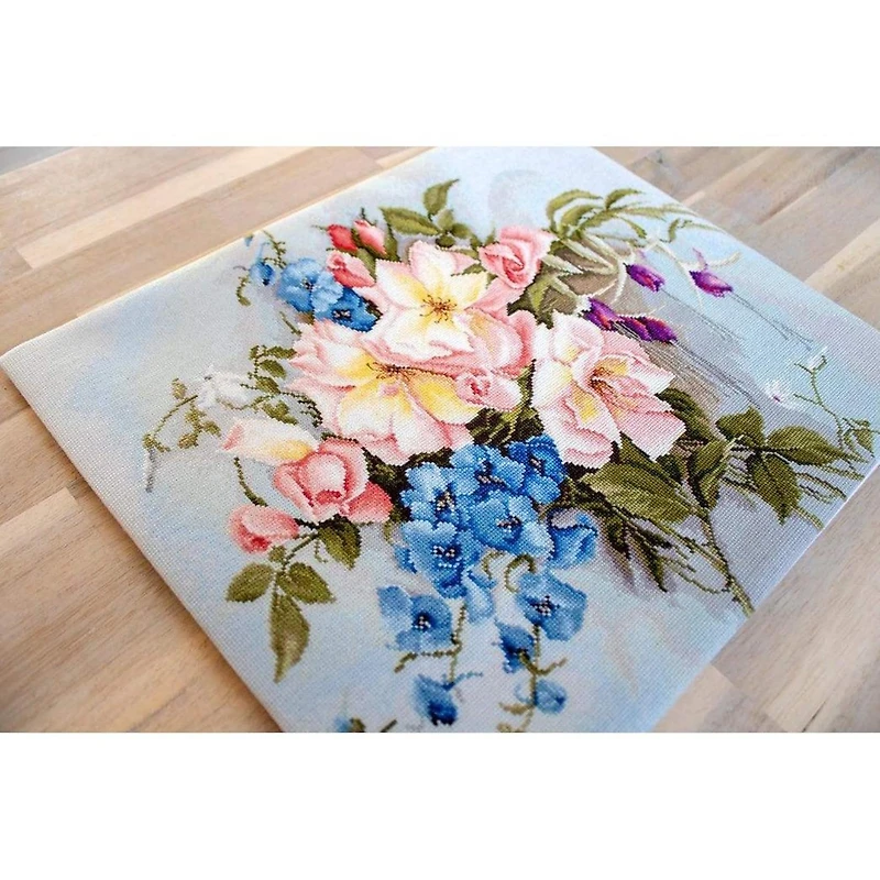Luca-s Bouquet With Bells Counted Cross Stitch Kit