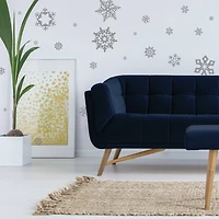 RoomMates Glitter Snowflakes Peel & Stick Wall Decals