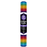 PA Vinyl Iron-On Sparkle Vinyl, Rainbow