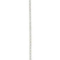 7.5" Rhodium Rolo Chain Bracelet by Bead Landing™