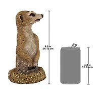 Design Toscano 9.5" Hole in One Meerkat Garden Statue