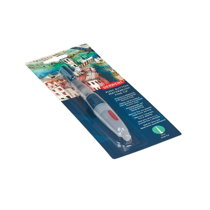Derwent® Fine Tip Push Button Waterbrush