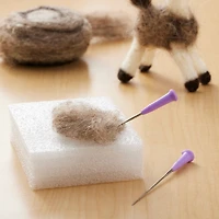 Dimensions® Feltworks® Felting Needles and Foam Block