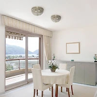 Lalia Home 13" Antique Brass Glam 2-Light Dome Flush Mount, 2ct.