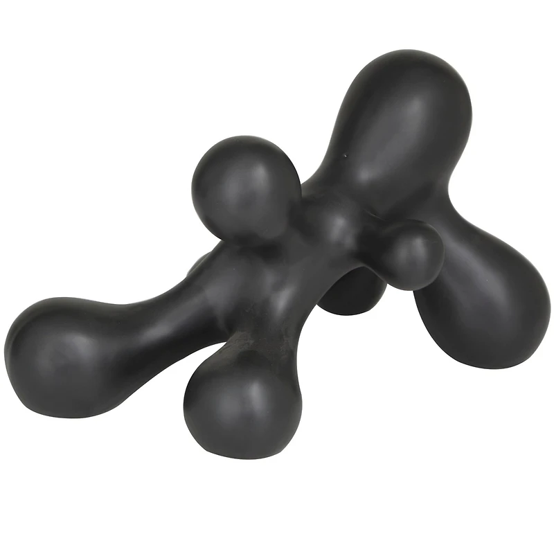 CosmoLiving by Cosmopolitan 13" Porcelain Molecule Abstract Sculpture