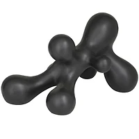 CosmoLiving by Cosmopolitan 13" Porcelain Molecule Abstract Sculpture